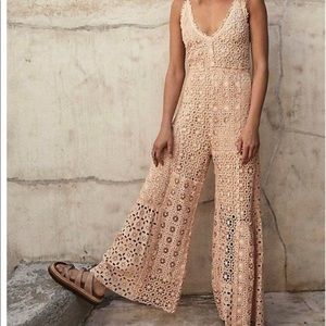 Free People Yesenia Crochet Jumper